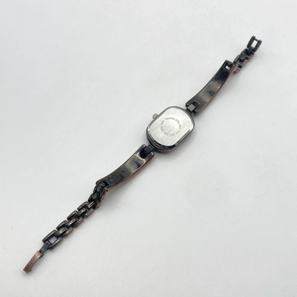 Arenix Women's Watch Copper Tone 18mm Oval New Battery SMALL 6